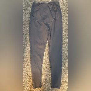 Time and Tru Maternity Leggings. Gray, Size Small (4-6)